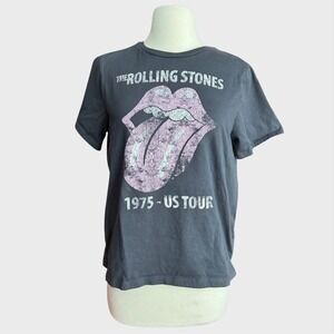 Rolling Stone's Band Tee Size Medium Grey‎ Band Tee H&M Soft 100% Cotton